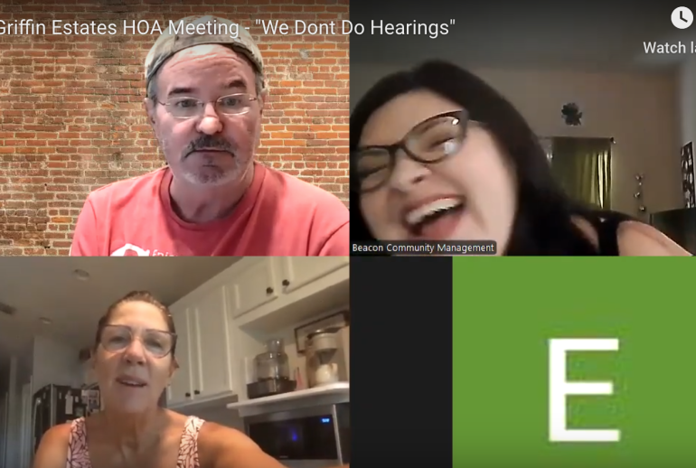 Lake Griffin Estates HOA Board Meeting